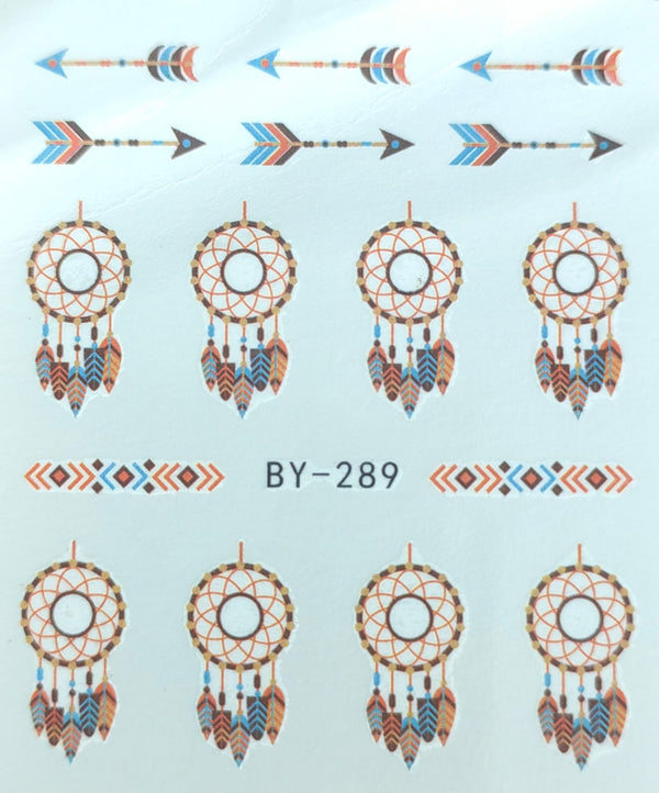 Water Nail Decals - Arrows and Dream Catchers