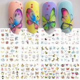 Water Nail Decals - Butterfly  x12